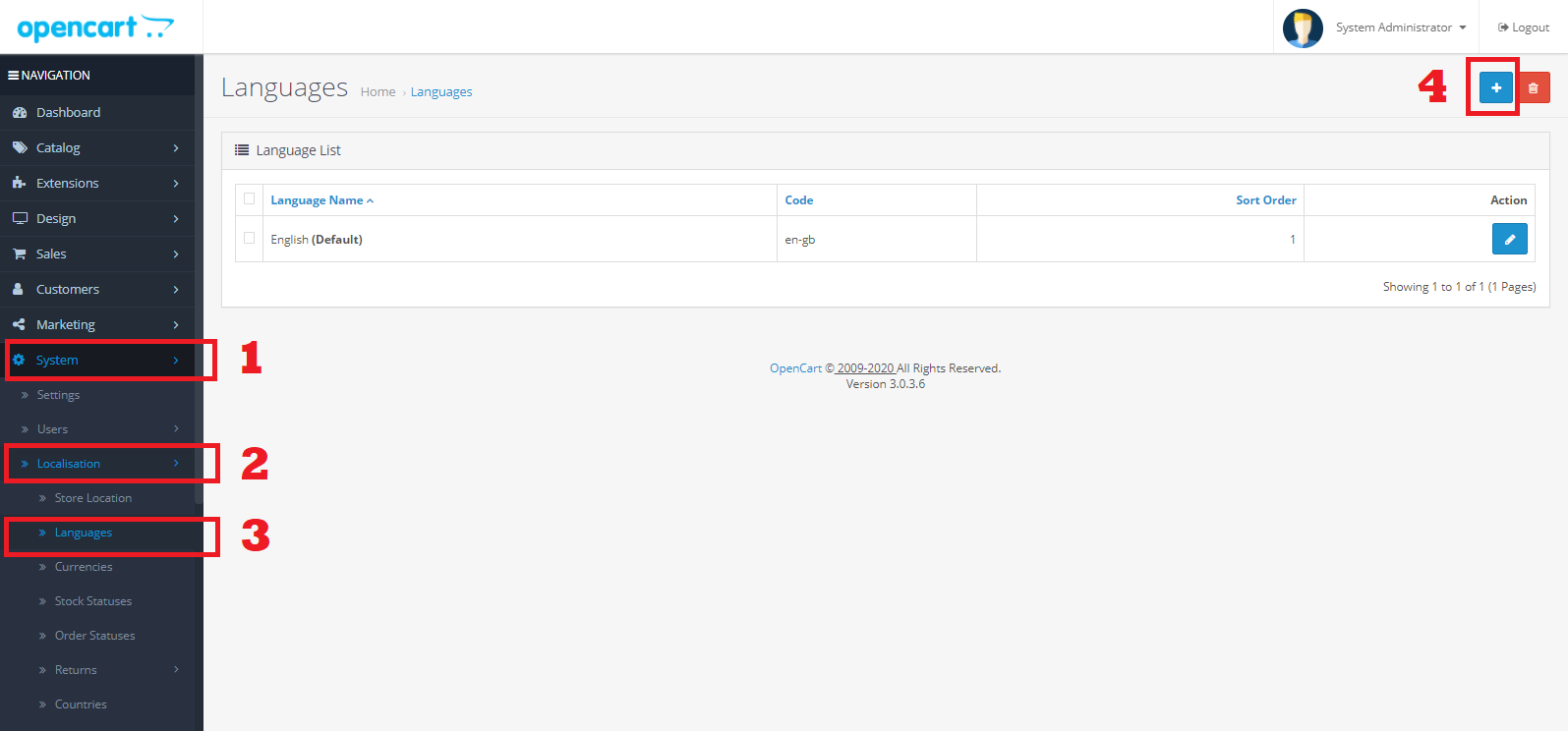 Edit Bahasa Opencart