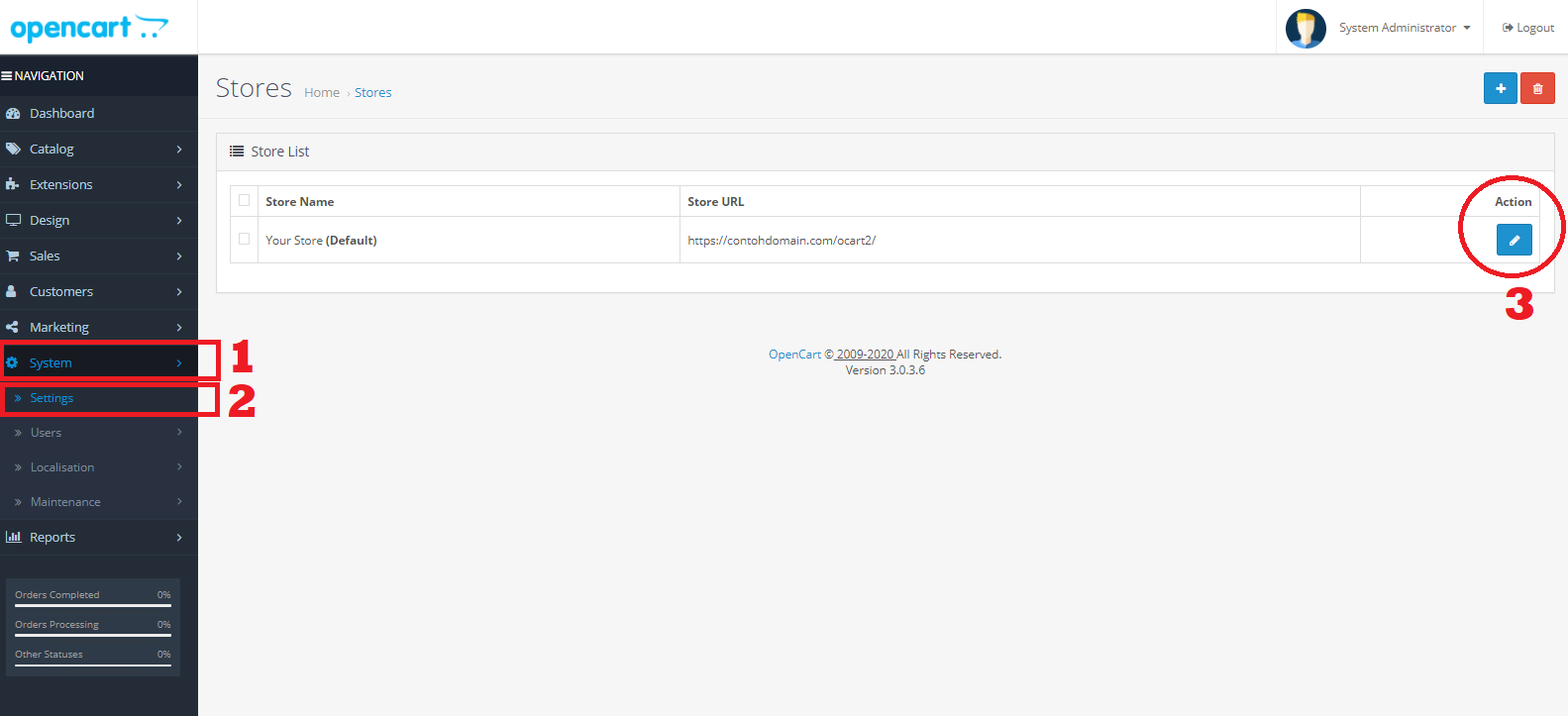 Ubah Bahasa Opencart