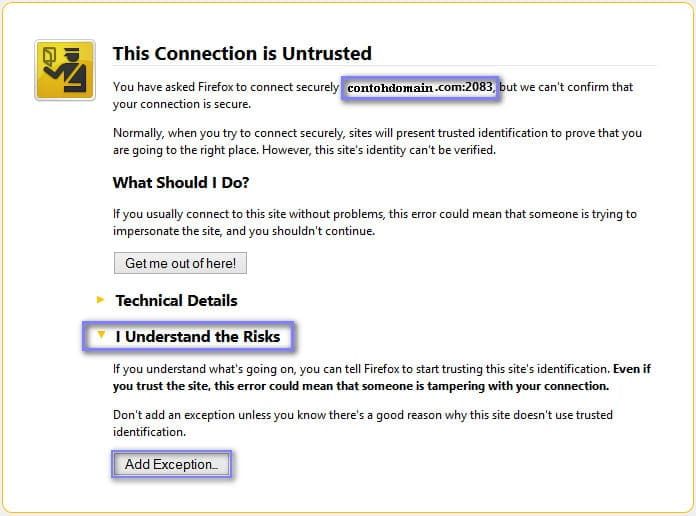 Error https pada Mozilla
