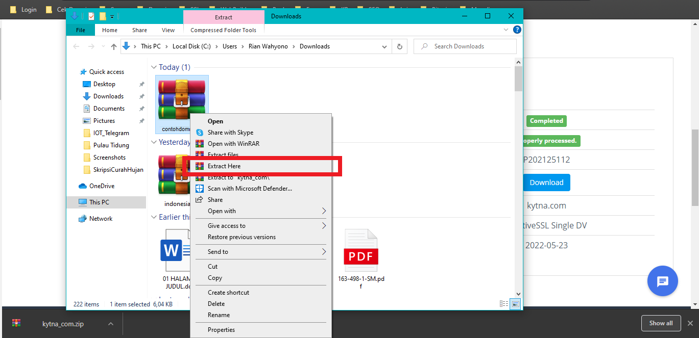 14. Extract SSL Certificat.png