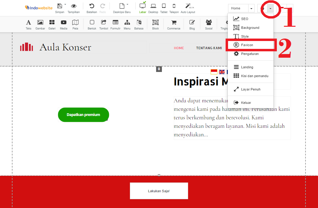 Favicon Website Builder