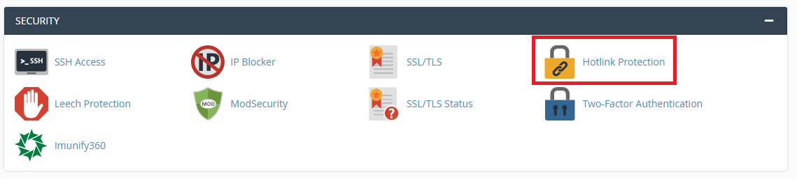 Hotlink Protection