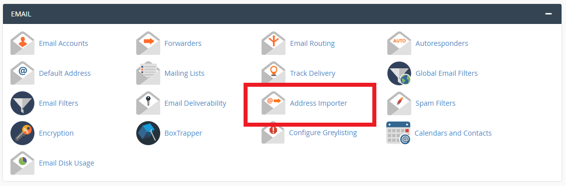 Menu Address Importer