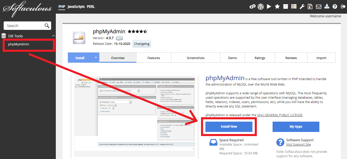 phpMyAdmin