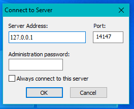 Menu Admin FTP