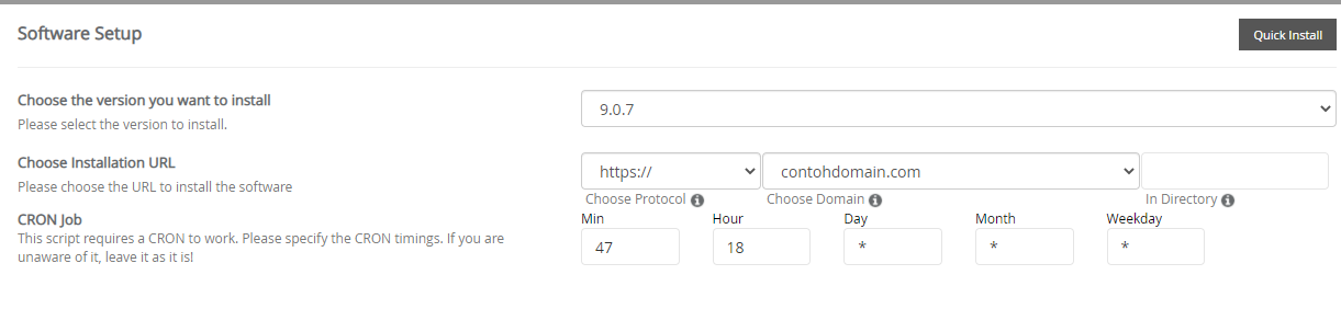 Software Setup Drupal