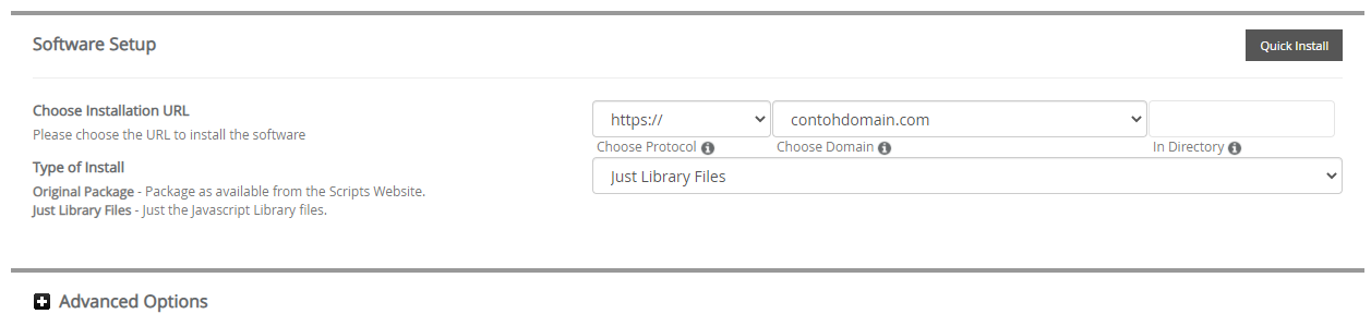 Software Setup Ext JS
