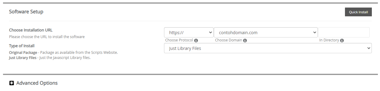 Software Setup JSZip