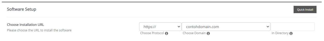Software Setup JQuery
