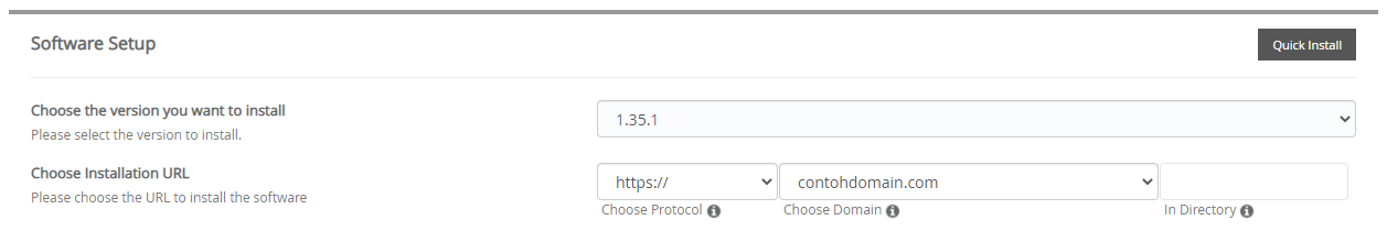 Software Setup MediaWiki