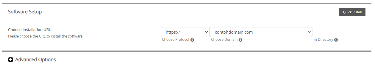 Software Setup MooTools