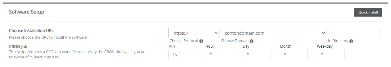 Software Setup Oxwall