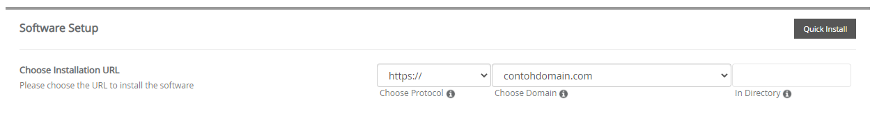 Software Setup Phorum