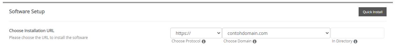 Software Setup Piwigo
