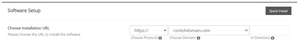 Software Setup TinyWebGallery