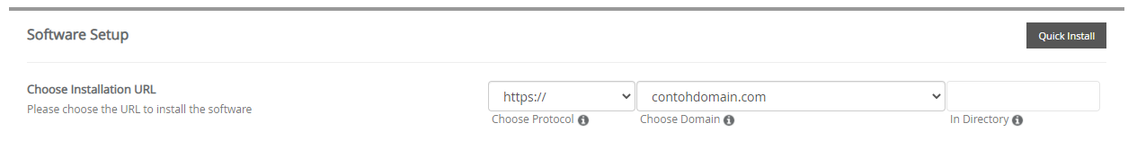 Software Setup Vanilla