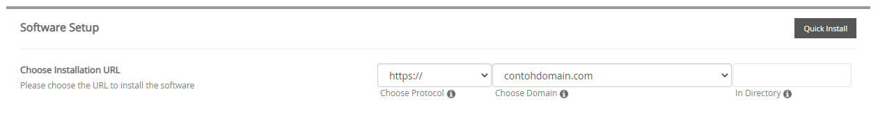 Software Setup WeBid