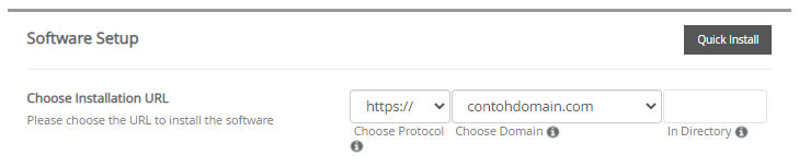 Software Setup dotProject