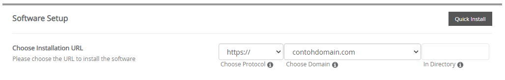 Software Setup phpMyAdmin