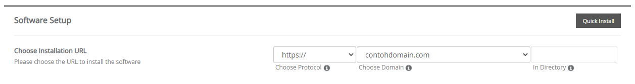 Software Setup phpMyFAQ
