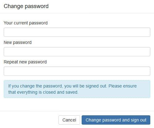 Password Berhasil Diubah