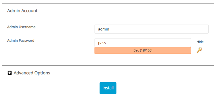 Admin Account EasyPoll