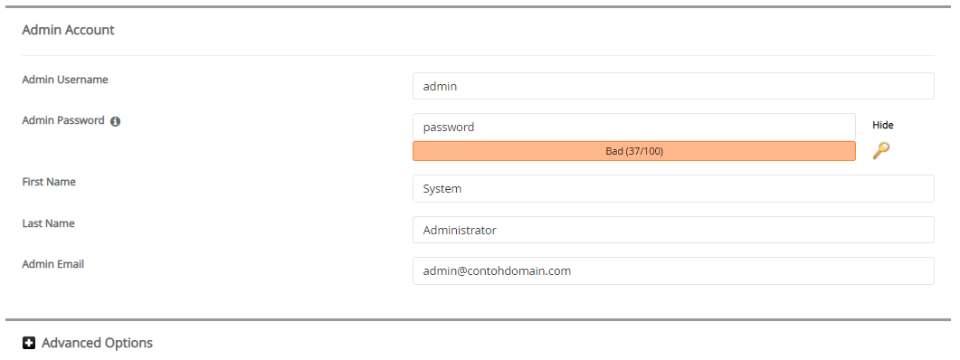 Admin Account phpGedView