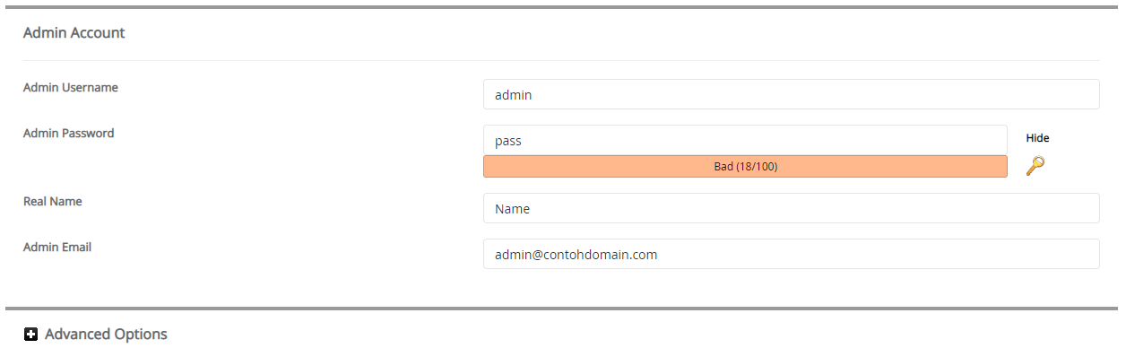 Admin Accounts TheHostingTool