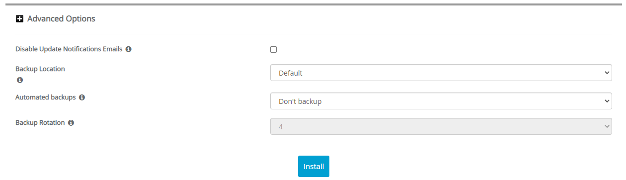 Advanced Options Elycharts