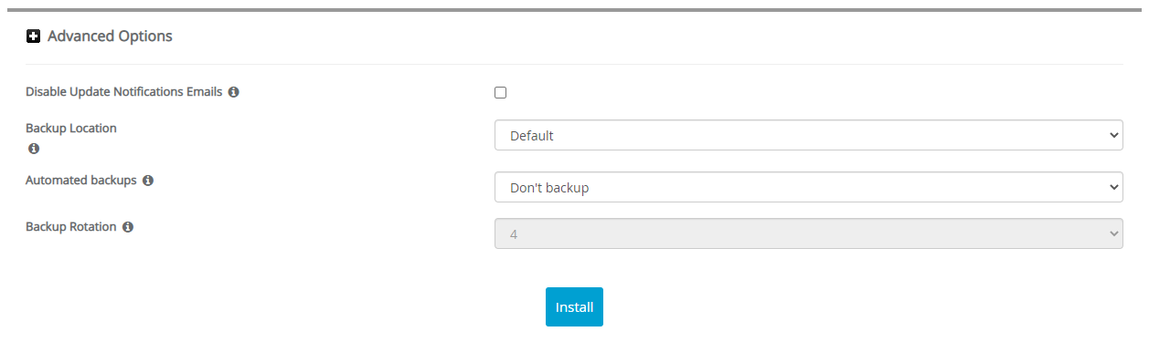 Advanced Options Ext JS