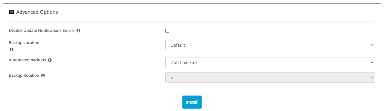 Advanced Options PHP QR Code