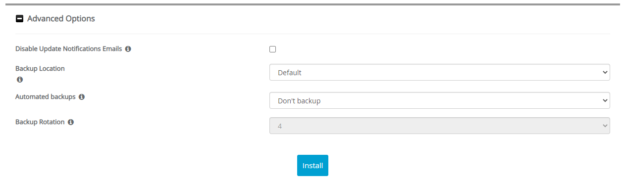 Advanced Options phpFreeChat