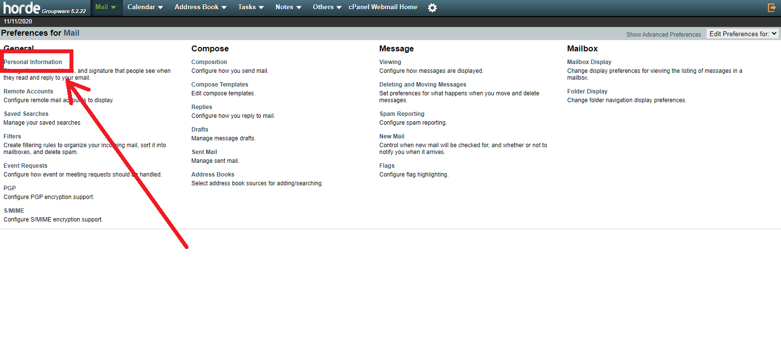 Personal Information