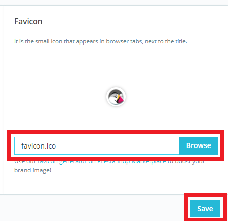 Simpan Favicon Prestashop