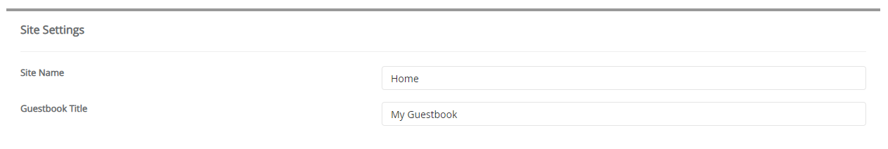 Site Setting RicarGBook