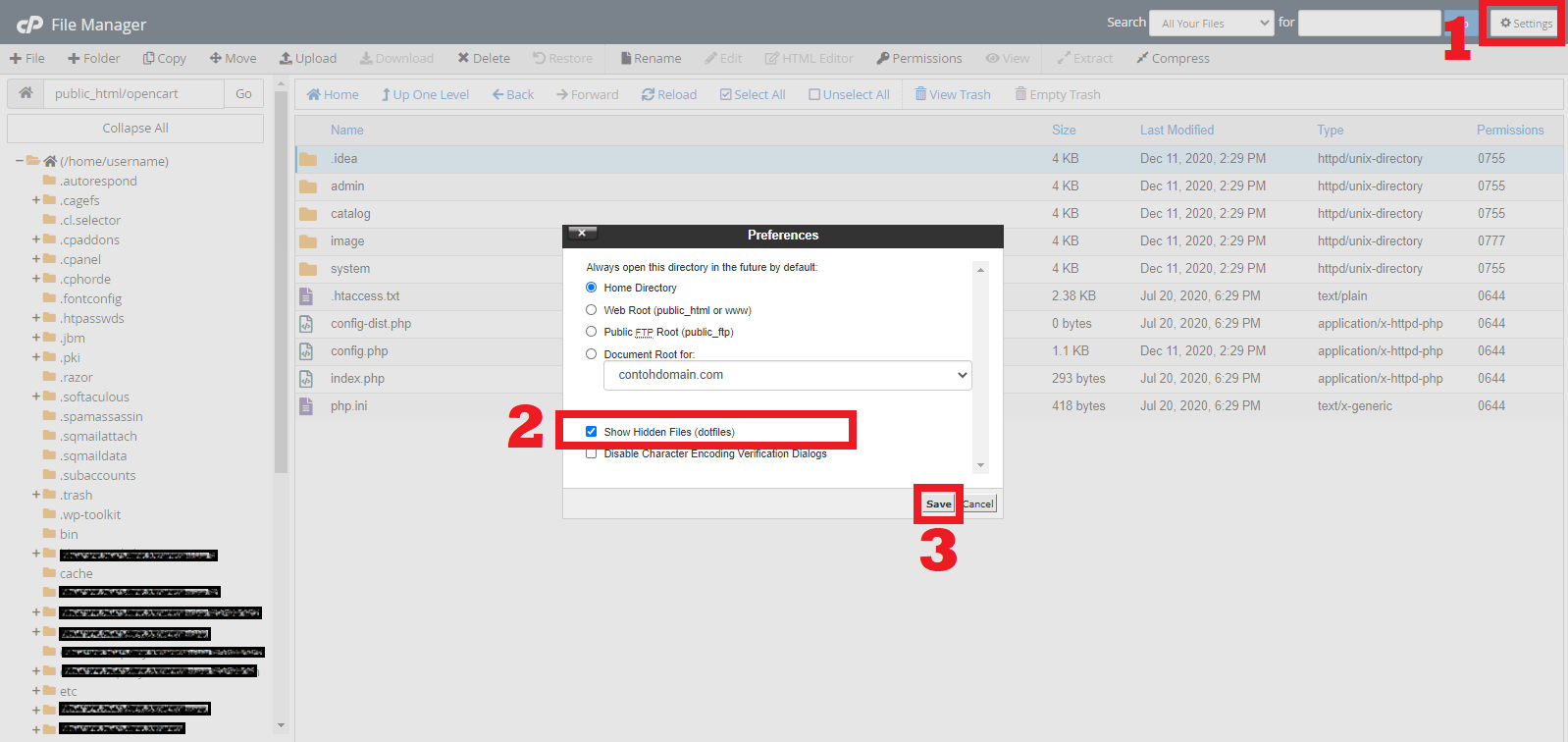 Tampilkan File Tersembunyi