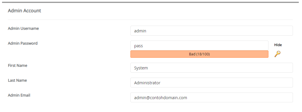 Admin Account Claroline