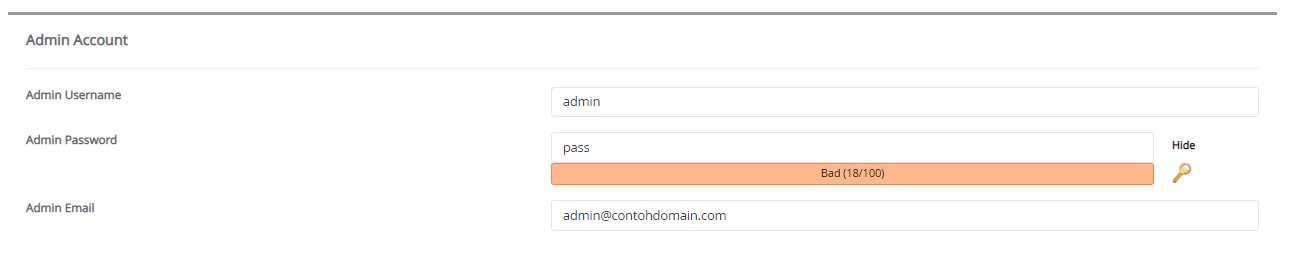 Admin Account Feng Office