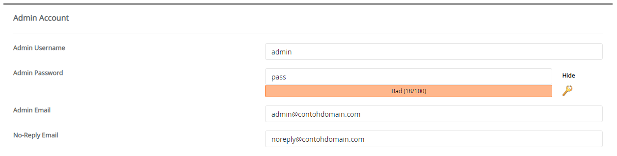 Admin Account Geeklog
