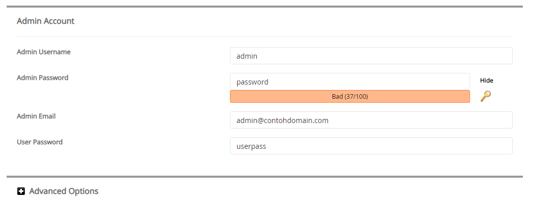 Admin Account PHP-Fusion