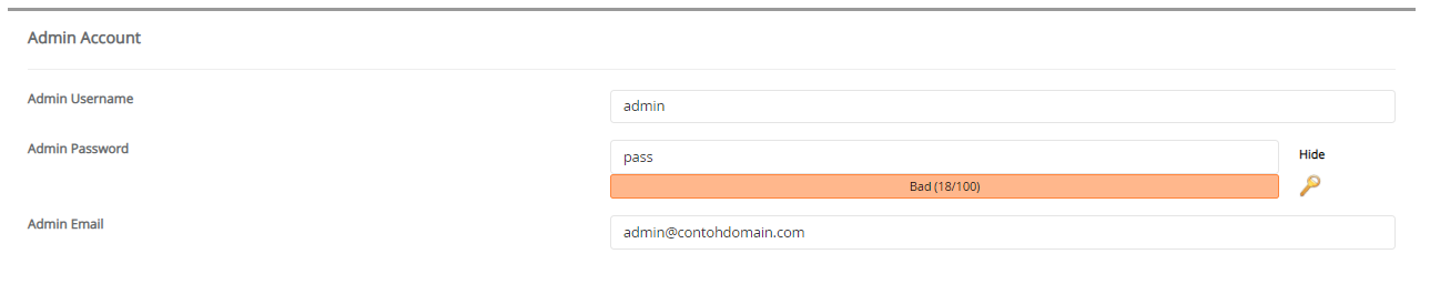 Admin Account bbPress