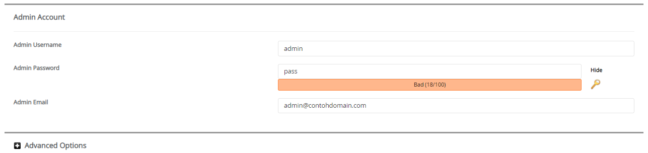 Admin Accounts OSCommerce