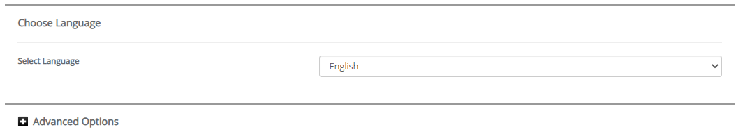 Choose Language AmpJuke