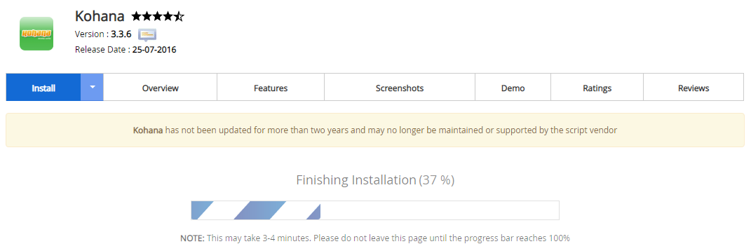 Proses Instalasi Kohana