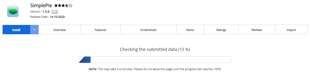 Proses Instalasi SimplePie