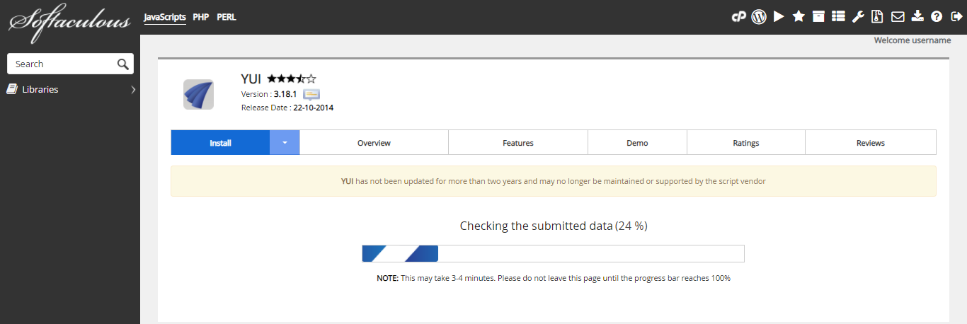 Proses Instalasi YUI
