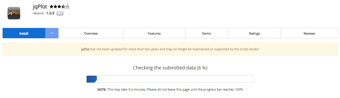 Proses Instalasi jqPlot