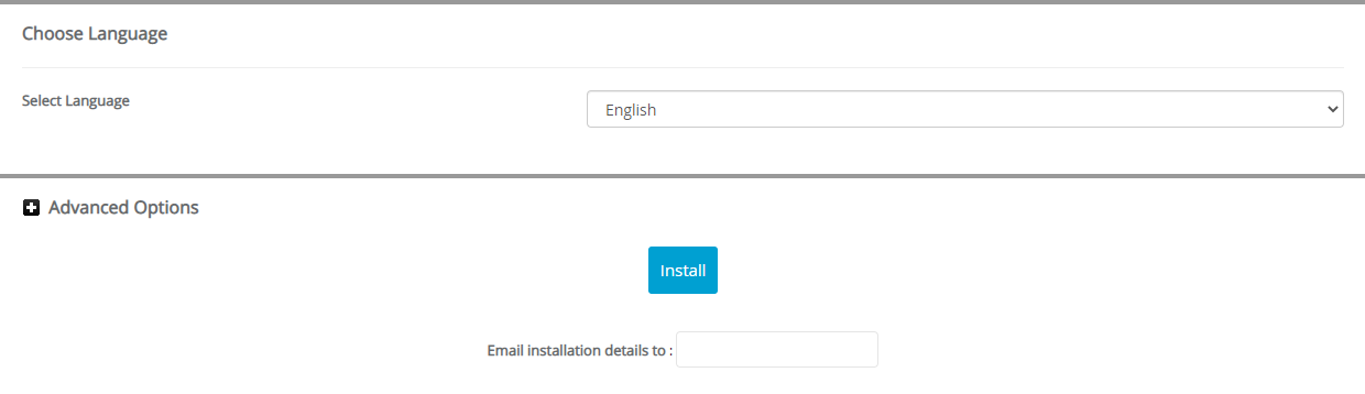 Choose Language PivotX