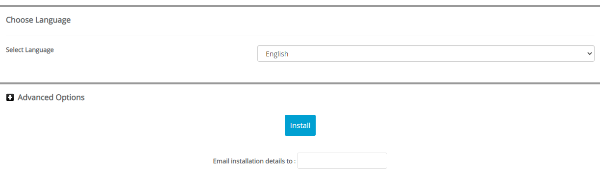 Choose Language Serendipity