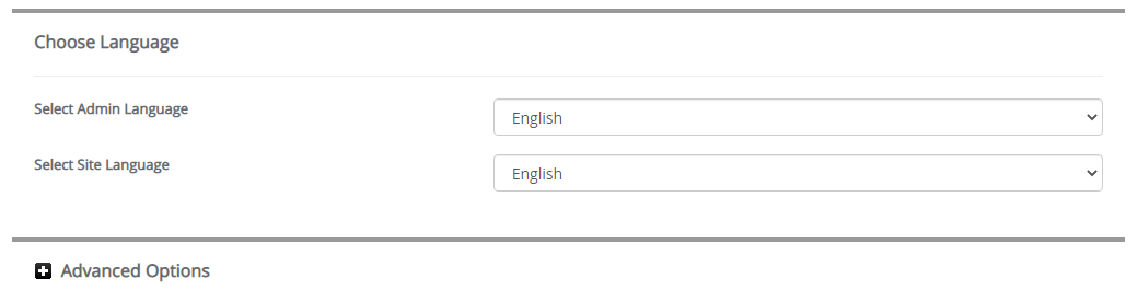 Choose Language Tiki Wiki CMS